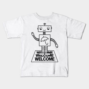 Armchair Expert Merch Armchair Expert Robot Kids T-Shirt